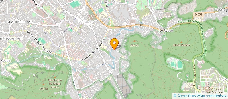 localisation de l'entreprise EURO NET à MARSEILLE