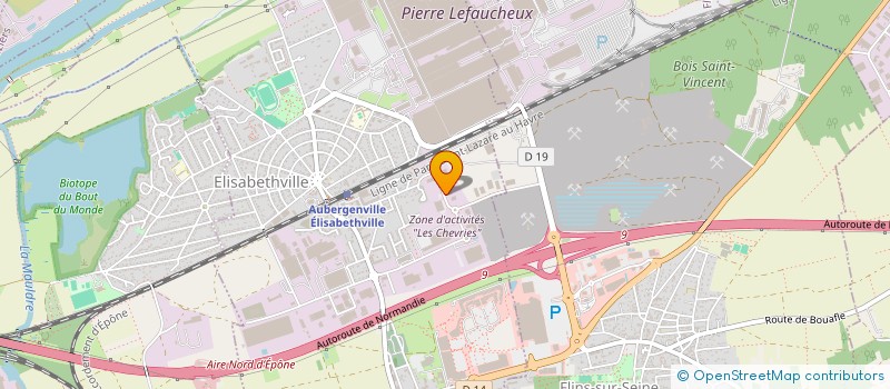 localisation de l'entreprise EURO NEXIUM à AUBERGENVILLE