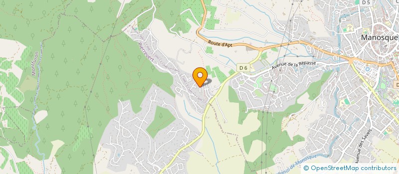localisation de l'entreprise EURO OSMOSEURS à MANOSQUE