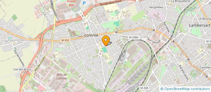 localisation de l'entreprise EURO P.V.C POSE à LILLE