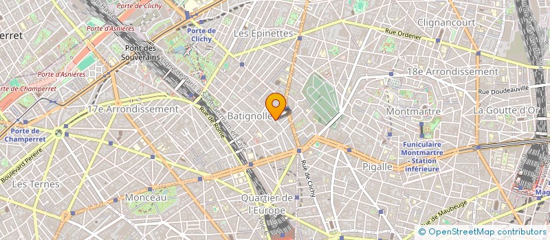 localisation de l'entreprise EURO PANAME  PARIS