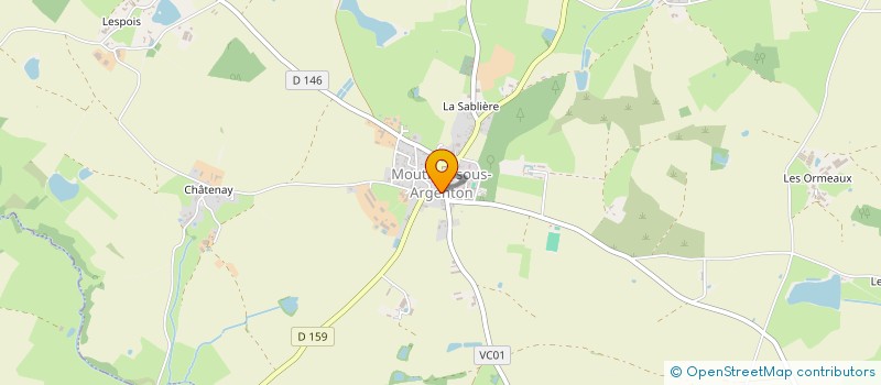 localisation de l'entreprise EURO PARE BRISE EXPRESS  ARGENTONNAY