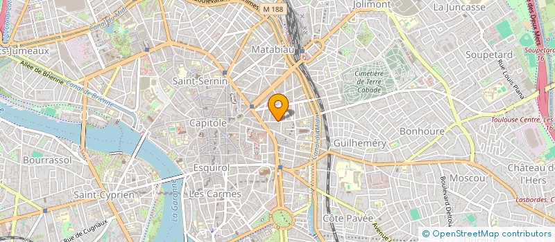 localisation de l'entreprise EURO-PARTNER à TOULOUSE