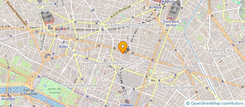 localisation de l'entreprise EURO PARTNERS PRESS à PARIS