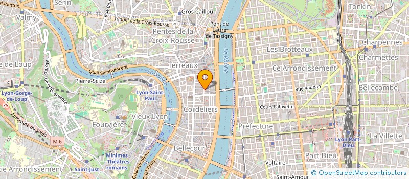 localisation de l'entreprise EURO PATRIMOINE à LYON