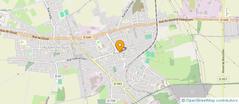 localisation de l'entreprise EURO PERMIS  ANICHE