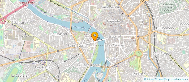 localisation de l'entreprise EURO PHARMAT à TOULOUSE