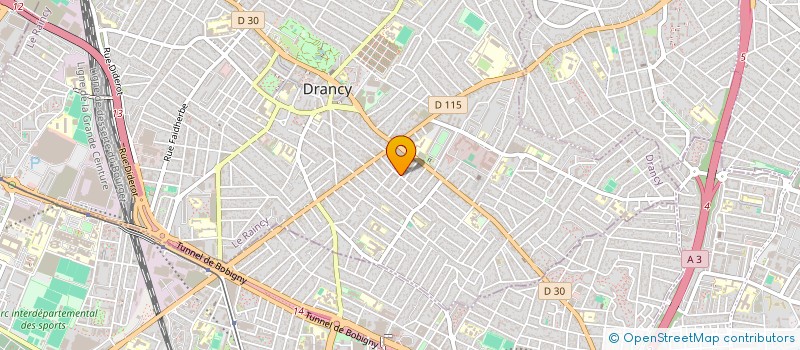 localisation de l'entreprise EURO PLAFOND à DRANCY