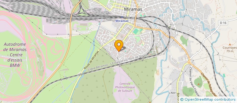 localisation de l'entreprise EURO PLAQUISTES ET JOINTEURS à MIRAMAS