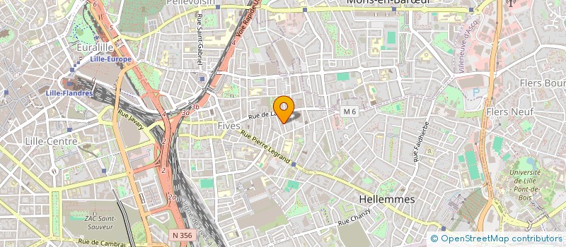localisation de l'entreprise EURO PLASTIK à LILLE