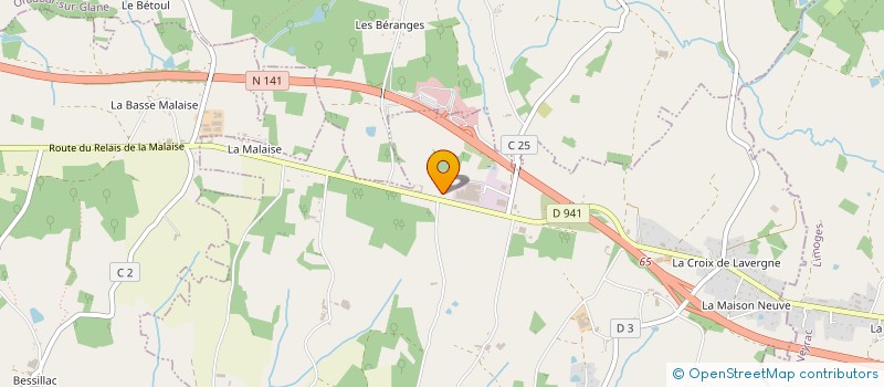localisation de l'entreprise EURO PLV à SAINT-VICTURNIEN