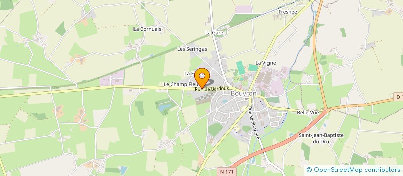 localisation de l'entreprise EURO PN à BOUVRON