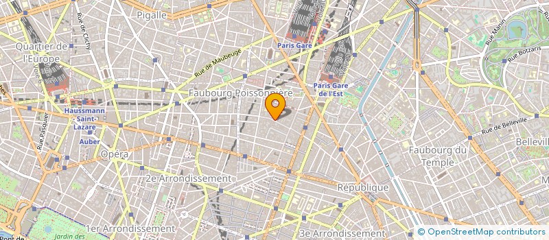 localisation de l'entreprise EURO POSE à PARIS