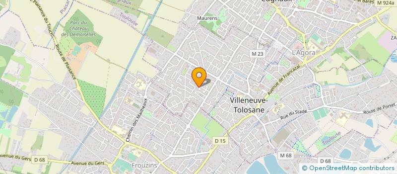 localisation de l'entreprise EURO PRESSE SERVICE à VILLENEUVE-TOLOSANE