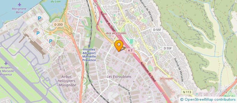 localisation de l'entreprise EURO-PRESTA à VITROLLES