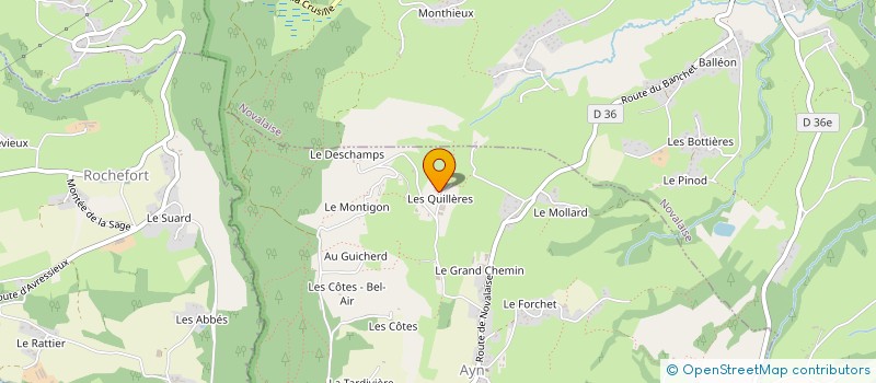 localisation de l'entreprise EURO PRIMEURS  AYN