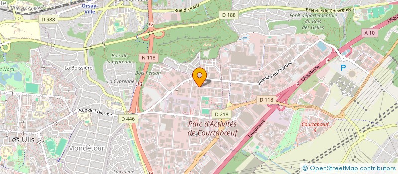 localisation de l'entreprise EURO-PRO AND DRINKS à LES ULIS