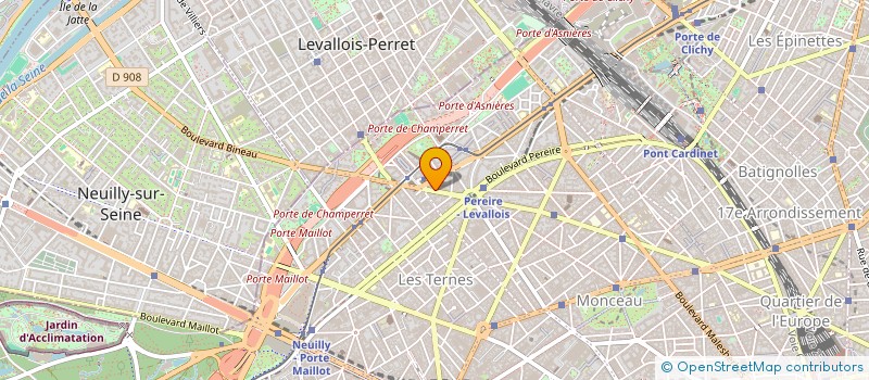 localisation de l'entreprise EURO PRODUCTIONS à PARIS