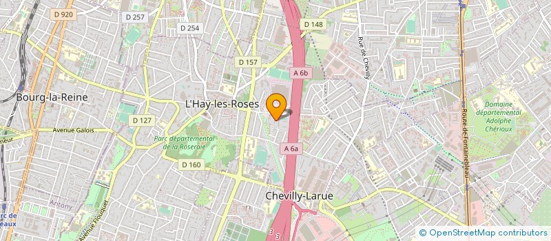 localisation de l'entreprise EURO-PROPRE ELYSEE  L'HAY-LES-ROSES