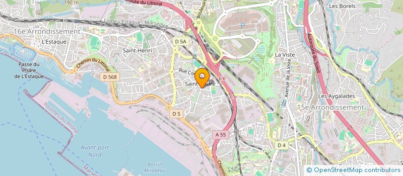 localisation de l'entreprise EURO PROTECTION à MARSEILLE