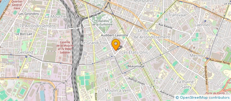 localisation de l'entreprise EURO SCI  LYON