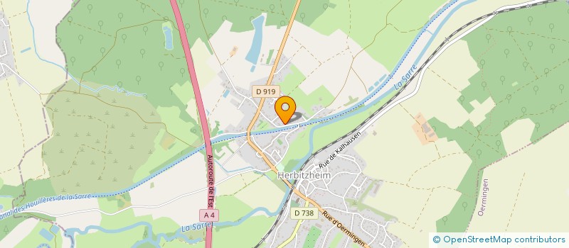 localisation de l'entreprise EURO SECURITE INCENDIE à HERBITZHEIM
