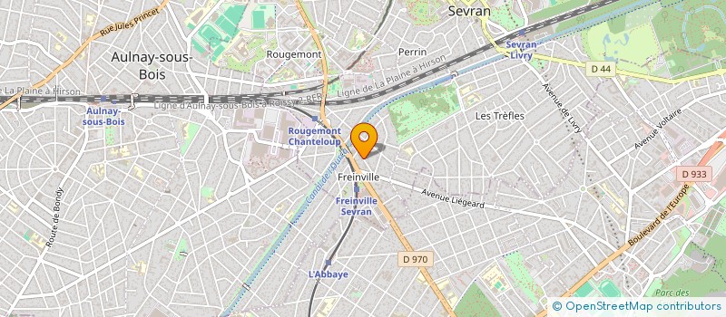 localisation de l'entreprise EURO SENTINELLE à SEVRAN