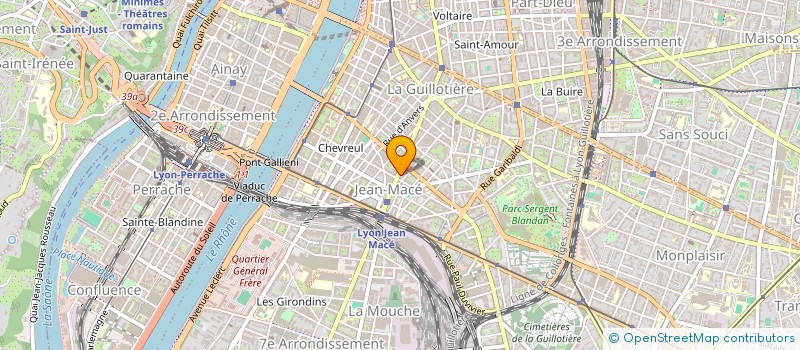 localisation de l'entreprise EURO SERTI à LYON