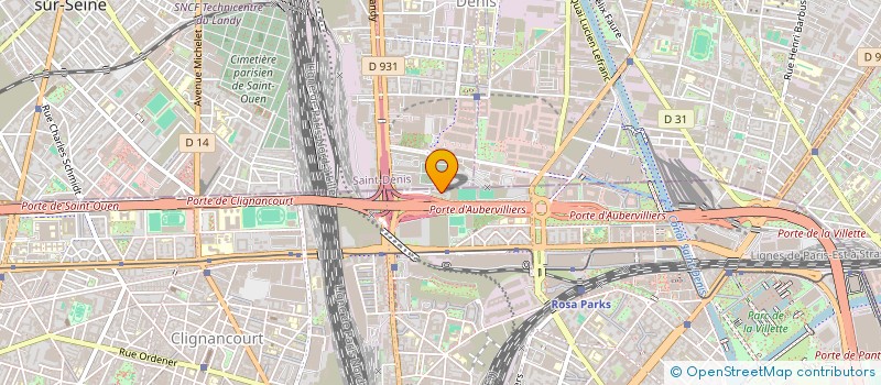 localisation de l'entreprise EURO-SERVICE  PARIS