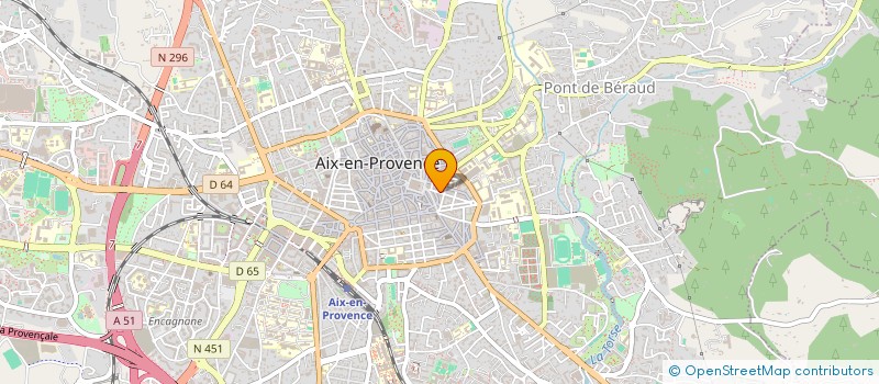 localisation de l'entreprise EURO SERVICE à AIX-EN-PROVENCE