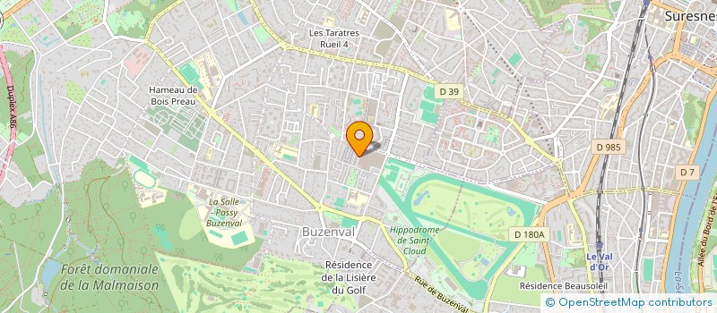 localisation de l'entreprise EURO SERVICE à RUEIL-MALMAISON