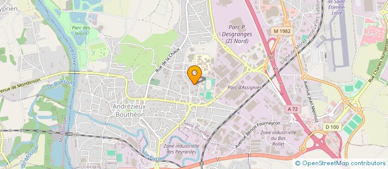 localisation de l'entreprise EURO SERVICE  VILLIERS-LE-BEL