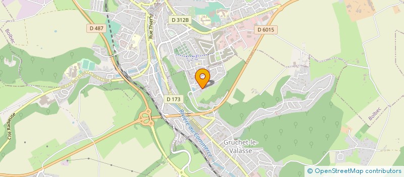localisation de l'entreprise EURO SERVICE PHARMACI ACTION CONSEIL ETU à GRUCHET-LE-VALASSE