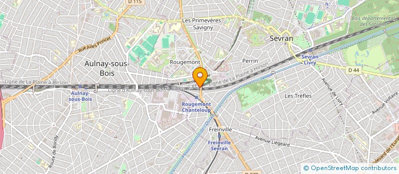 localisation de l'entreprise EURO SERVICE PLUS à SEVRAN