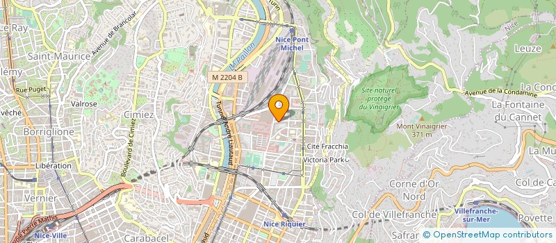 localisation de l'entreprise EURO SERVICES à NICE