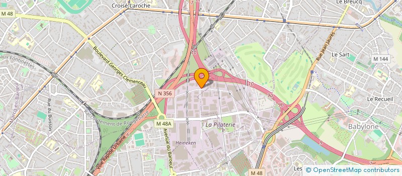 localisation de l'entreprise EURO SERVICES AUTOS à MARCQ-EN-BARŒUL