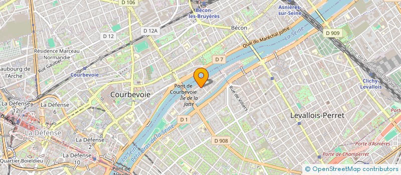 localisation de l'entreprise EURO SERVICES ENTREPRISES à NEUILLY-SUR-SEINE