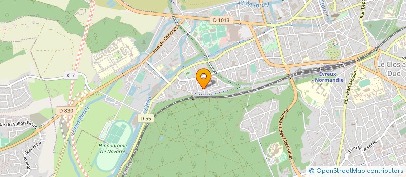 localisation de l'entreprise EURO SERVICES INTERNATIONAL à EVREUX