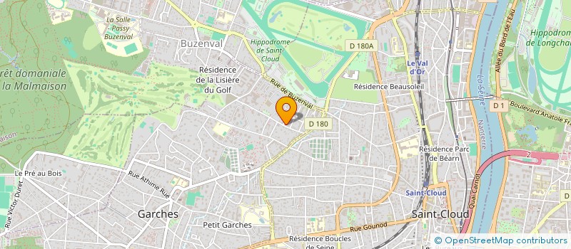 localisation de l'entreprise EURO SERVICES PLUS à GARCHES