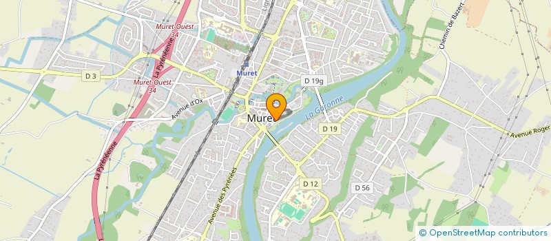 localisation de l'entreprise EURO SERVICES PLUS à MURET