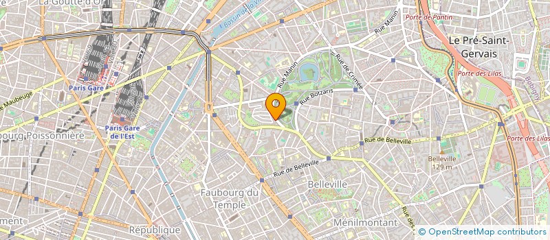 localisation de l'entreprise EURO SPHERE  PARIS