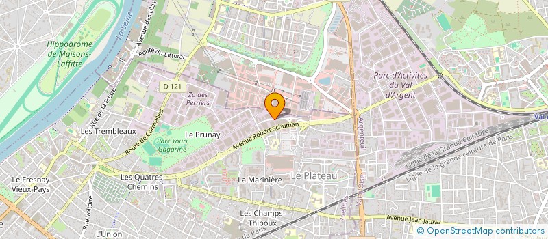 localisation de l'entreprise EURO'STONE  SARTROUVILLE