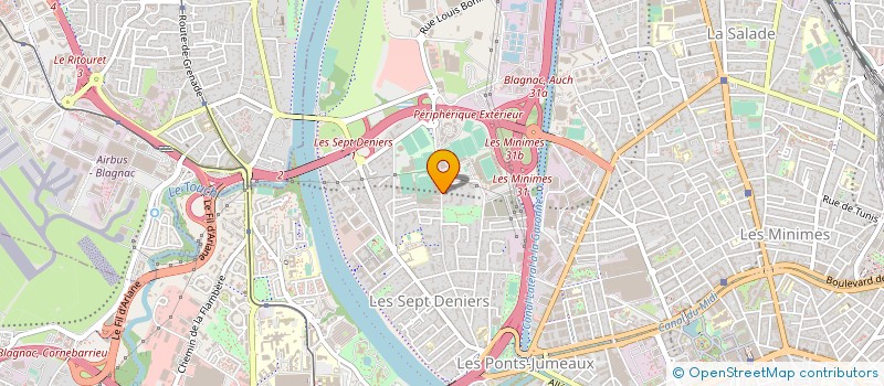 localisation de l'entreprise EURO STRATEGIES POUR LE DEVELOPPEMENT à TOULOUSE