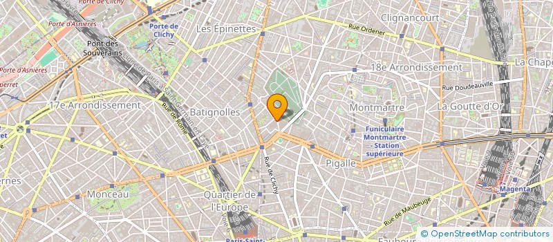 localisation de l'entreprise EURO STUDIOS  PARIS