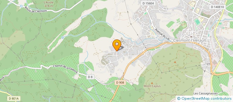 localisation de l'entreprise EURO SUD HABITAT à MONTPELLIER
