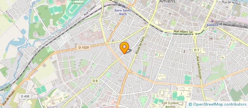 localisation de l'entreprise EURO SVS  AMIENS