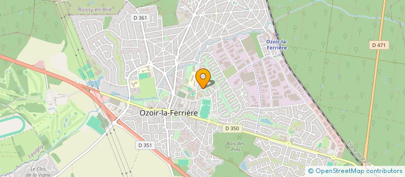 localisation de l'entreprise EURO SYSTEM EQUILIBRE à OZOIR-LA-FERRIERE