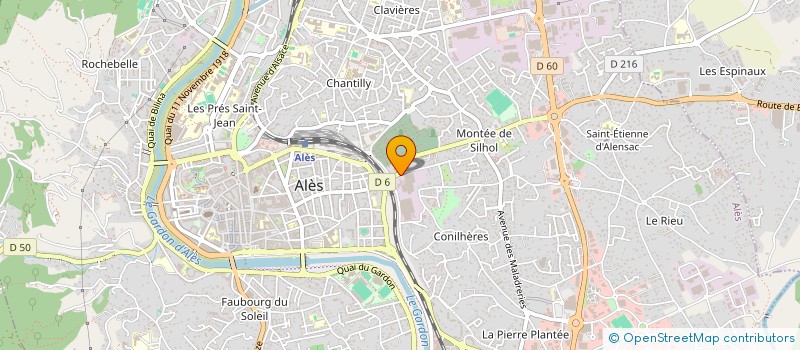 localisation de l'entreprise EURO TEAM CAPELLE  ALES