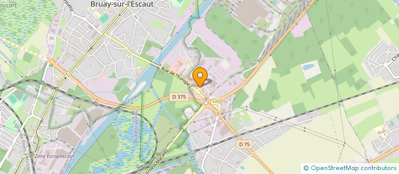 localisation de l'entreprise EURO TECH à SAINT-SAULVE
