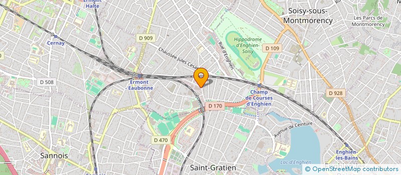 localisation de l'entreprise EURO TECHNO COM ETC à EAUBONNE